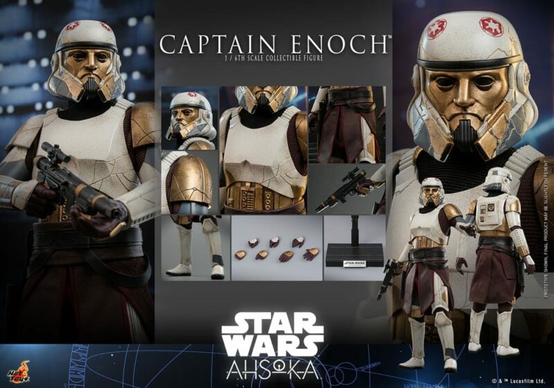 Star Wars: Ahsoka Action Figure 1/6 Captain Enoch 30 cm - immagine 5