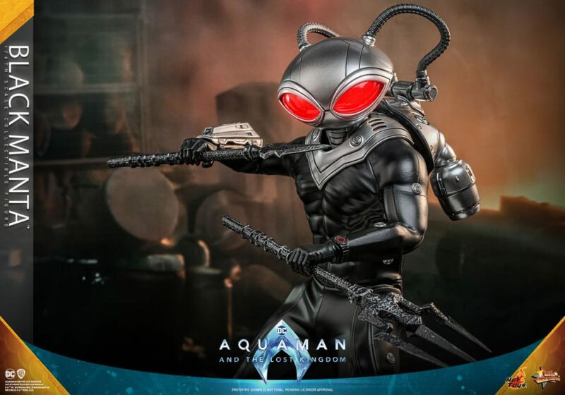 Aquaman and the Lost Kingdom Movie Masterpiece Action Figure 1/6 Black Manta 34 cm - immagine 4