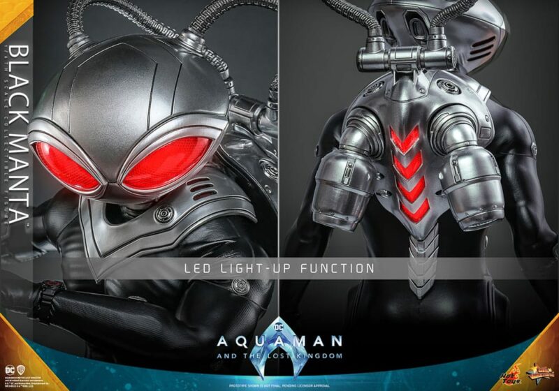 Aquaman and the Lost Kingdom Movie Masterpiece Action Figure 1/6 Black Manta 34 cm - immagine 5