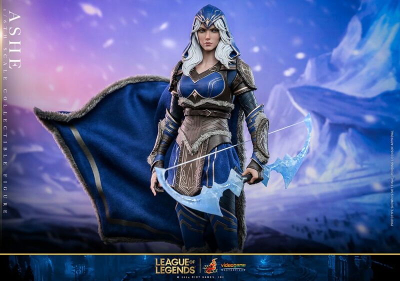 League of Legends Video Game Masterpiece Action Figure 1/6 Ashe 28 cm - immagine 2