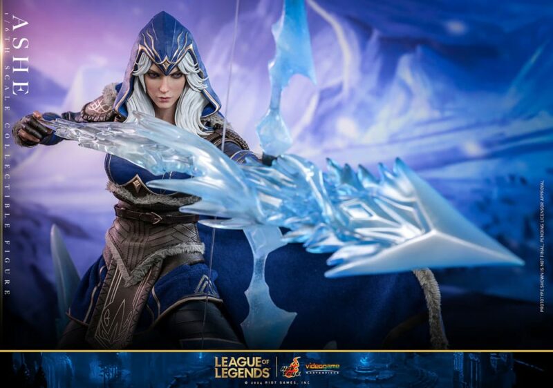 League of Legends Video Game Masterpiece Action Figure 1/6 Ashe 28 cm - immagine 3
