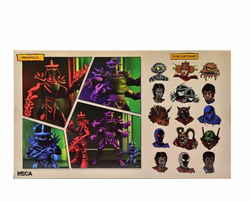Teenage Mutant Ninja Turtles (Mirage Comics) Action Figures Shredder Clones Box Set 18 cm - immagine 2
