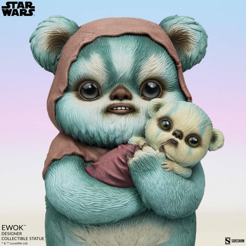 Star Wars Designer Statue Ewok by Mab Graves 18 cm - immagine 5