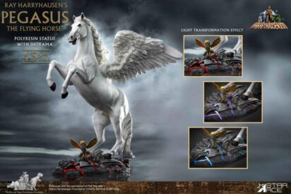 Ray Harryhausen 100th Ann. Clash of Titans Pegasus 1/6 Deluxe Statue