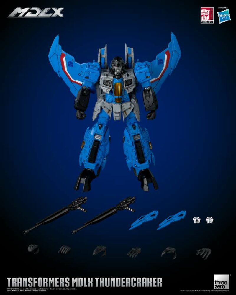 Transformers MDLX Action Figure Thundercracker 20 cm - immagine 5