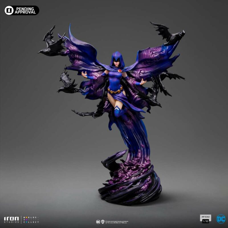 DC Comics Art Scale Statue 1/10 Teen Titans Raven 32 cm