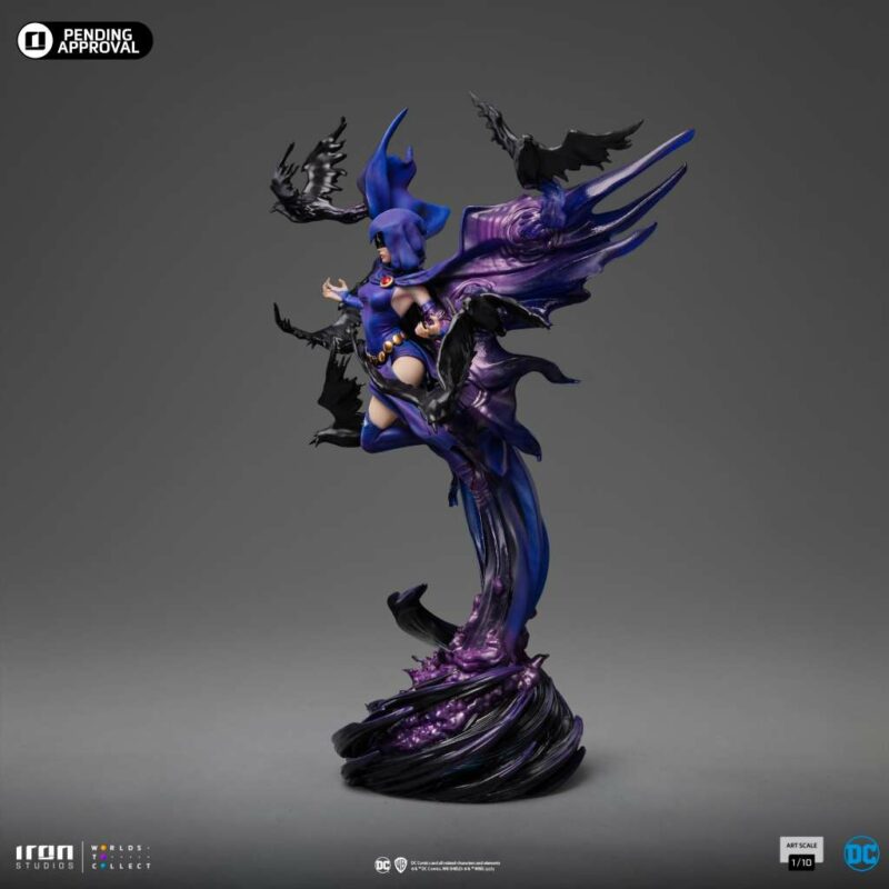 DC Comics Art Scale Statue 1/10 Teen Titans Raven 32 cm - immagine 3