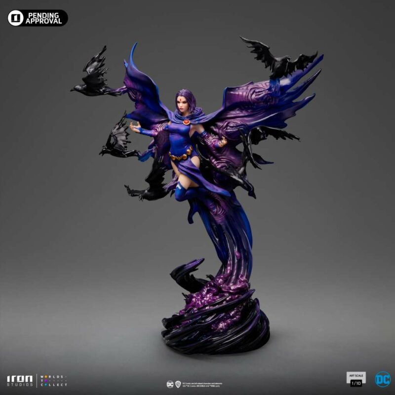 DC Comics Art Scale Statue 1/10 Teen Titans Raven 32 cm - immagine 2