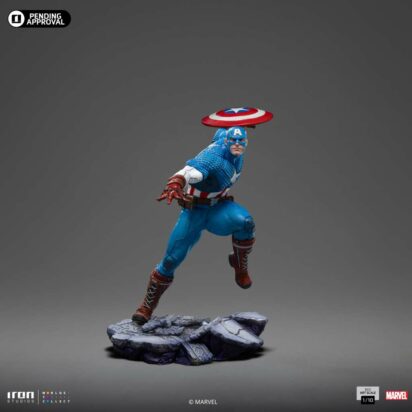 Marvel BDS Art Scale Statue 1/10 Captain America 22 cm