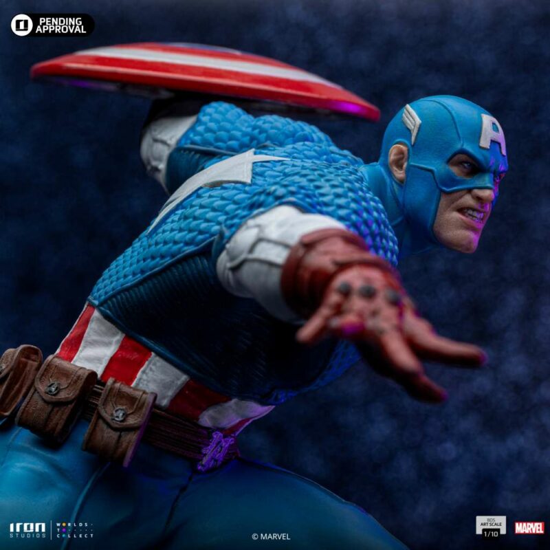 Marvel BDS Art Scale Statue 1/10 Captain America 22 cm - immagine 5