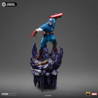 Marvel Deluxe BDS Art Scale Statue 1/10 Captain America 34 cm