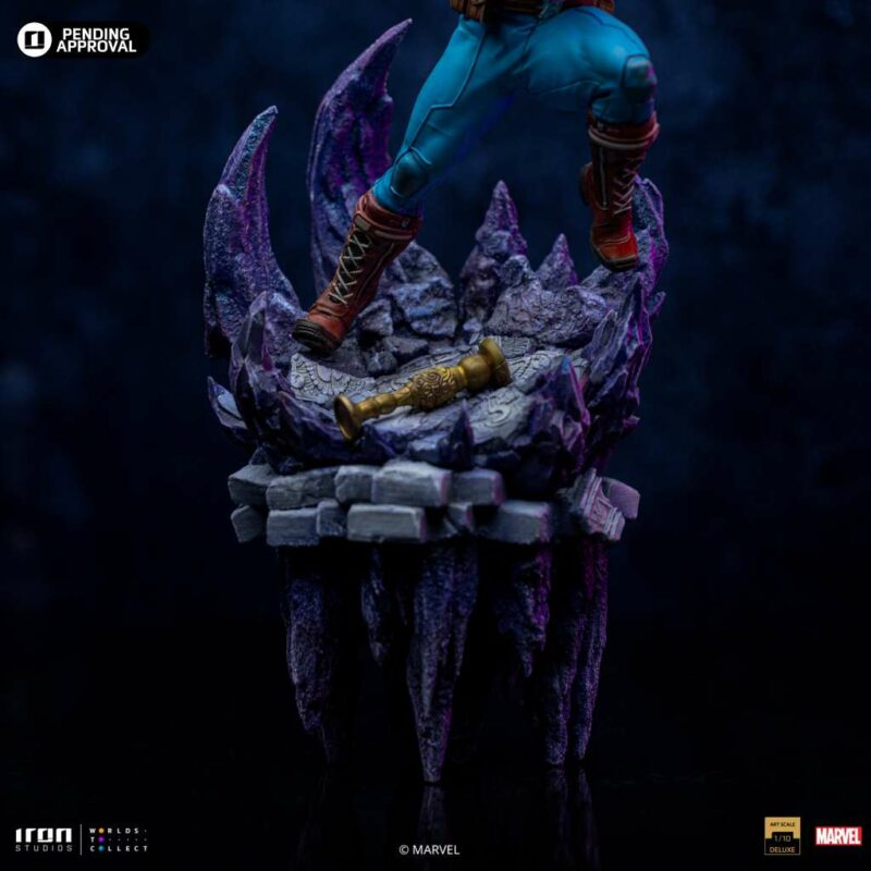 Marvel Deluxe BDS Art Scale Statue 1/10 Captain America 34 cm - immagine 4