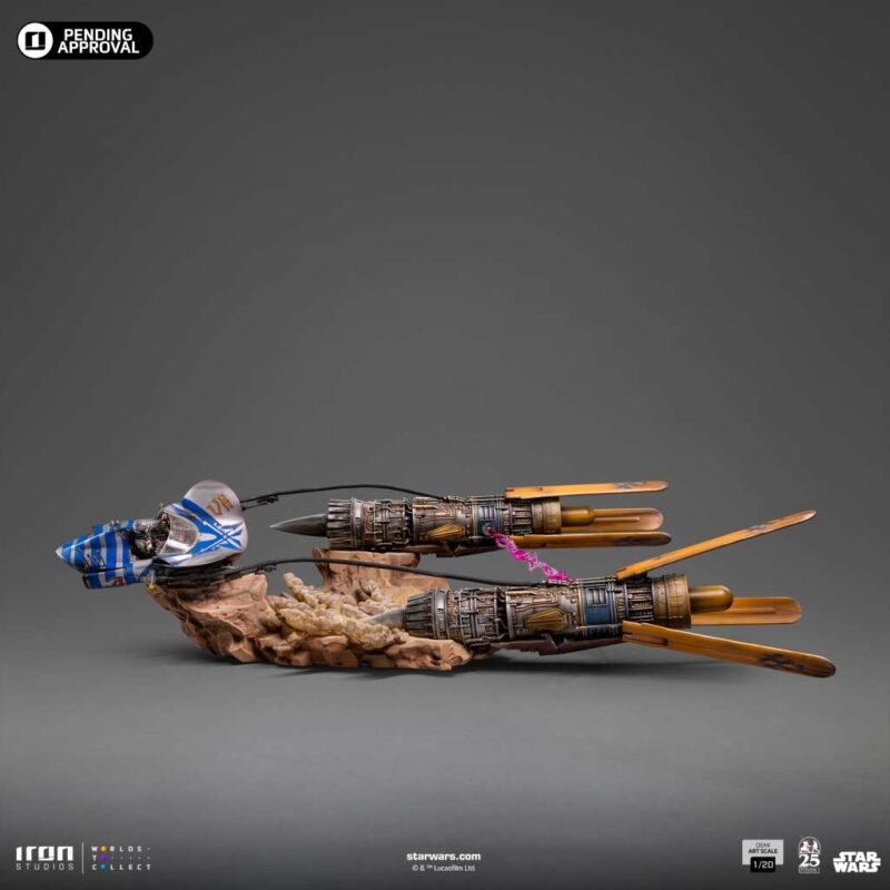 Star Wars Demi Art Scale Statue 1/20 Anakin´s Pod Racer 18 cm - immagine 2