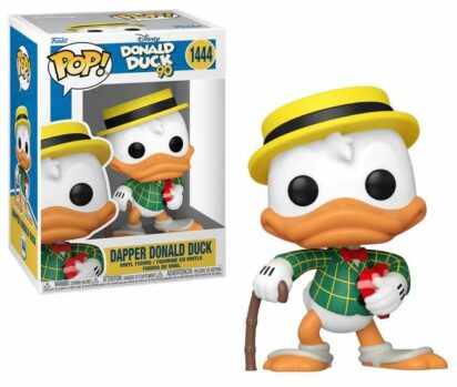 Disney DD 90th Anniversary POP! Disney Vinyl Figure Donald Duck (dapper) 9 cm