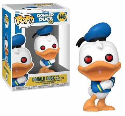 Disney DD 90th Anniversary POP! Disney Vinyl Figure Donald Duck (heart eyes) 9 cm