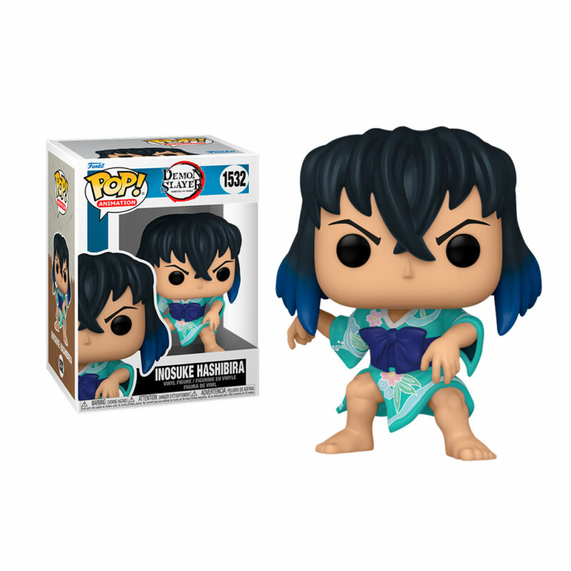 Demon Slayer: Kimetsu no Yaiba POP! Animation Figure Inosuke (Kimono) 9 cm