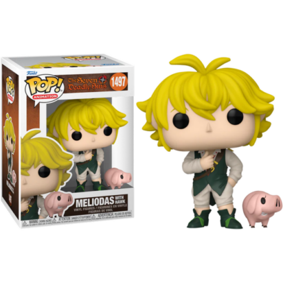 The Seven Deadly Sins POP! Vinyl Figure Meliodas with Hawk 9 cm