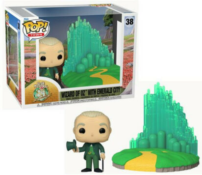 The Wizard of Oz POP! Town Vinyl Figure Emerald City w/Wizard 9 cm