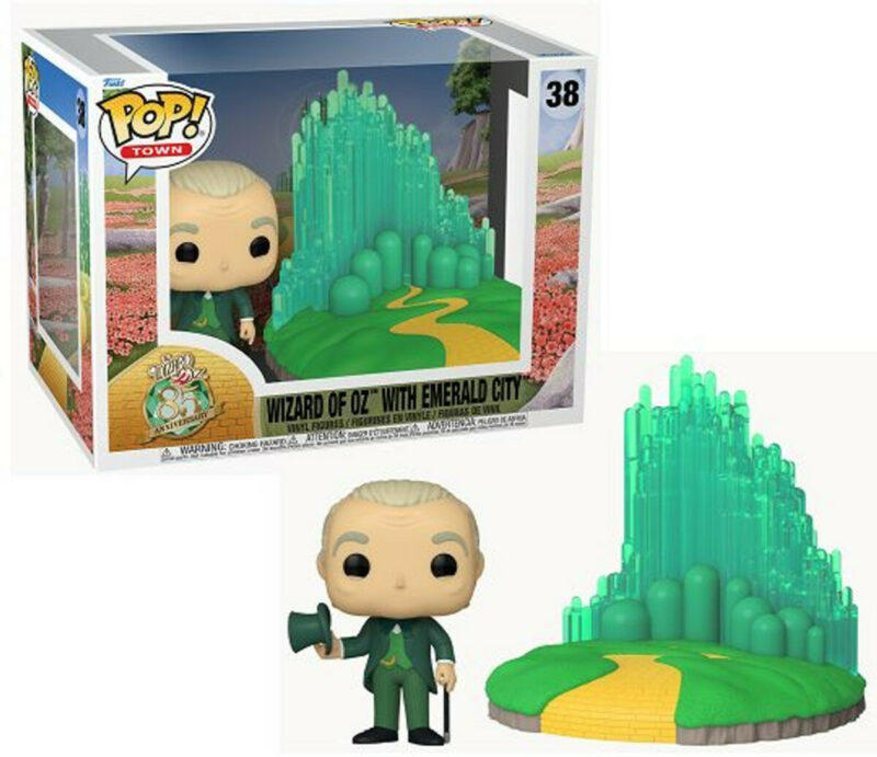 The Wizard of Oz POP! Town Vinyl Figure Emerald City w/Wizard 9 cm
