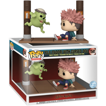 Jujutsu Kaisen POP! Animation Vinyl Figure Yuji Itadori with Cursed Doll Limited