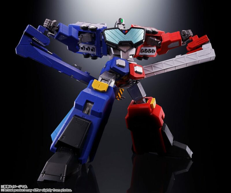 The King of Braves GaoGaiGar Final Soul of Chogokin Actionfigure GX-109 Choryujin 26 cm - immagine 7