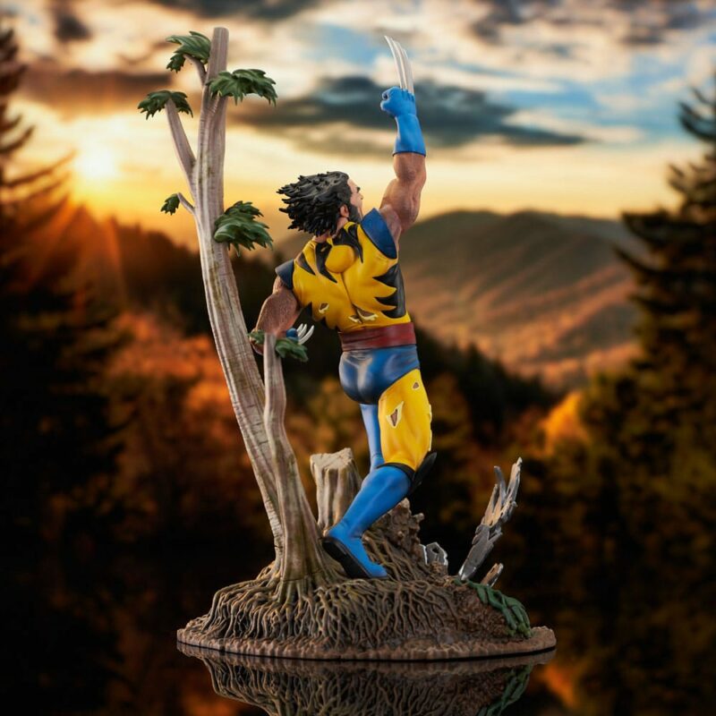 Marvel Gallery PVC Diorama 90's Comic Wolverine 28 cm - immagine 2