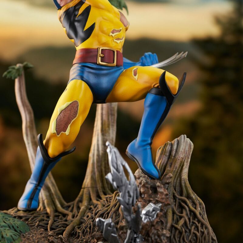 Marvel Gallery PVC Diorama 90's Comic Wolverine 28 cm - immagine 4