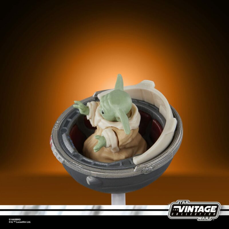 Star Wars: The Mandalorian Vintage Collection Action Figure Grogu 10 cm - immagine 4