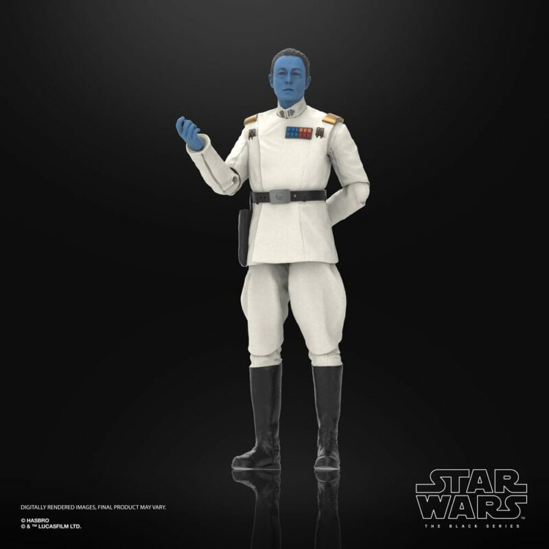 Star Wars: Ahsoka Black Series Action Figure Grand Admiral Thrawn 15 cm - immagine 2