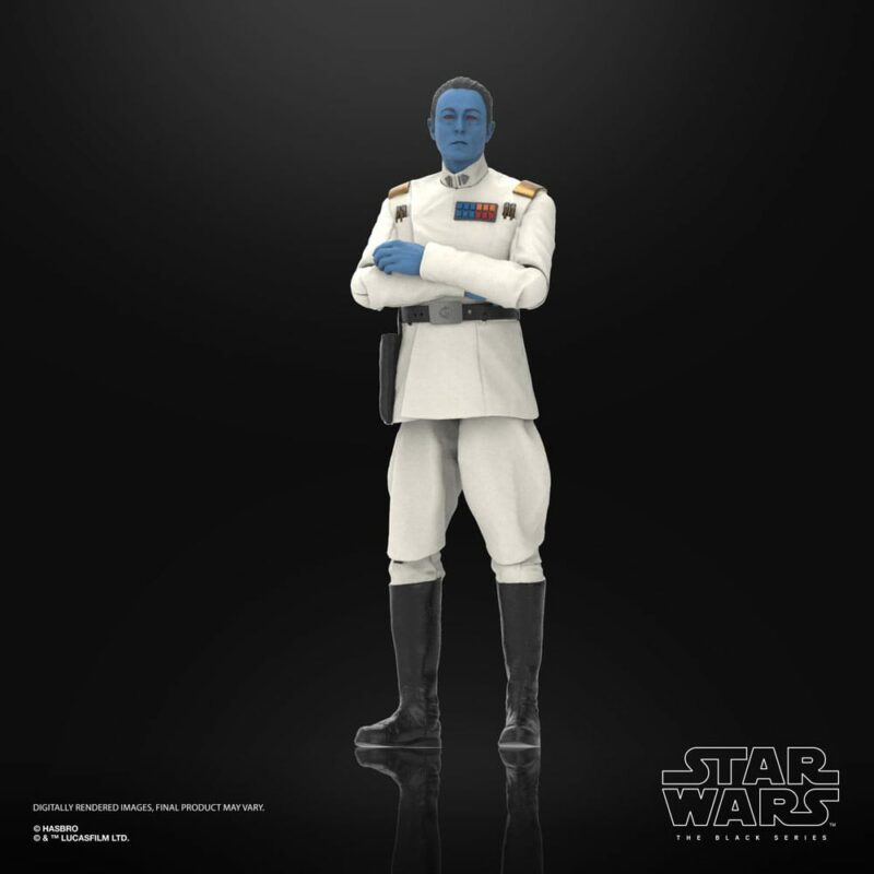 Star Wars: Ahsoka Black Series Action Figure Grand Admiral Thrawn 15 cm - immagine 3