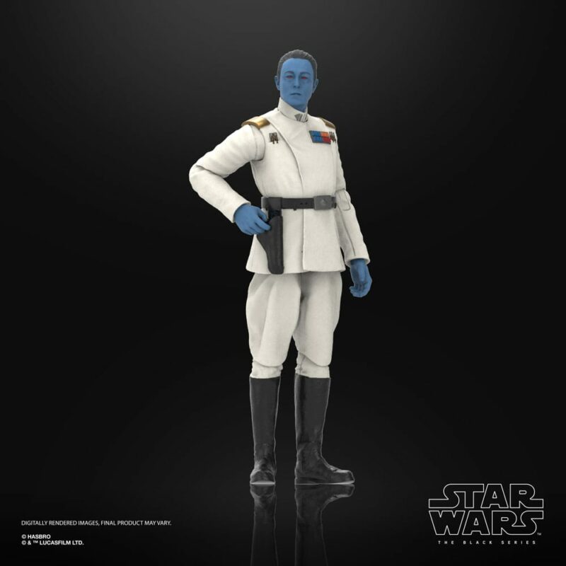 Star Wars: Ahsoka Black Series Action Figure Grand Admiral Thrawn 15 cm - immagine 4
