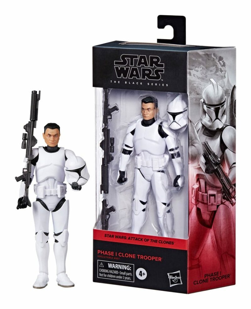 Star Wars Episode II Black Series Action Figure Phase I Clone Trooper 15 cm