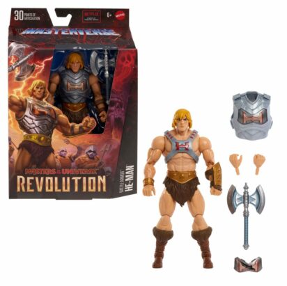 Masters of the Universe: Revolution Masterverse Action Figure Battle Armor He-Man 18
