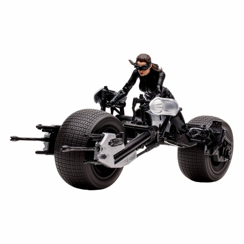 DC Multiverse Vehicle Batpod with Catwoman (The Dark Knight Rises) - immagine 3