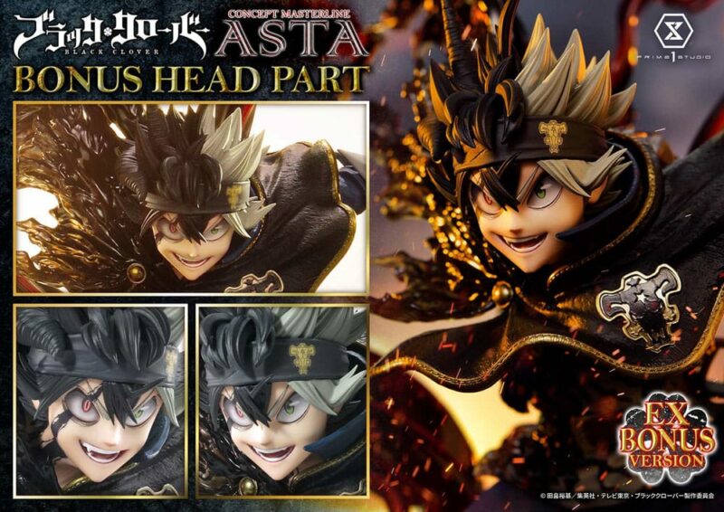 Black Clover Concept Masterline Series Statue 1/6 Asta Exclusive Bonus Ver. 50 cm - immagine 2