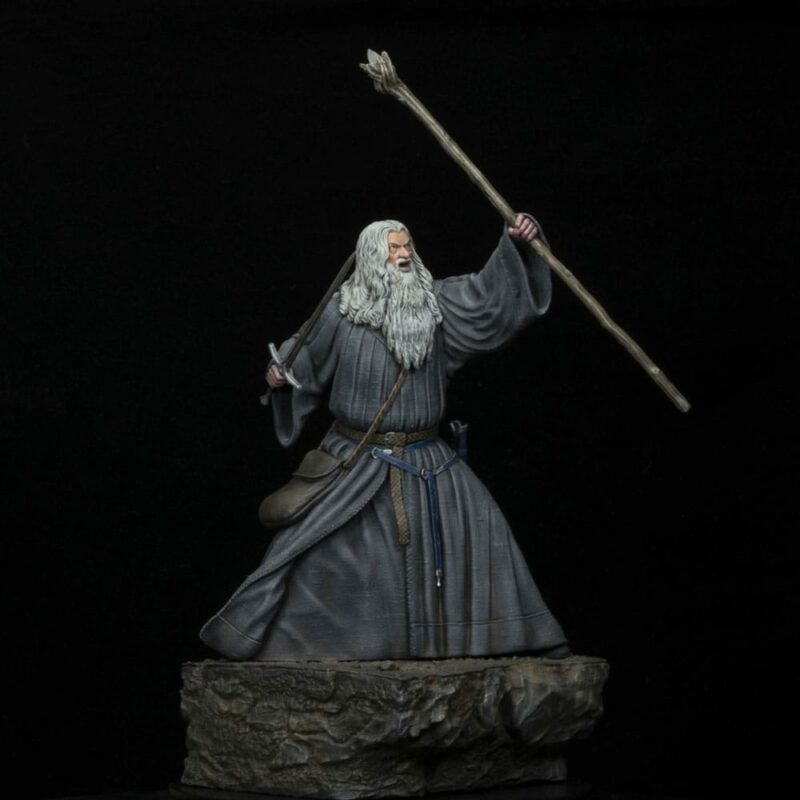 Lord of the Rings PVC Figure Gandalf in Moria 18 cm