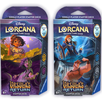 DISNEY LORCANA - BUNDLE 2 STARTER DECKS - URSULA'S RETURN - (LINGUA INGLESE)