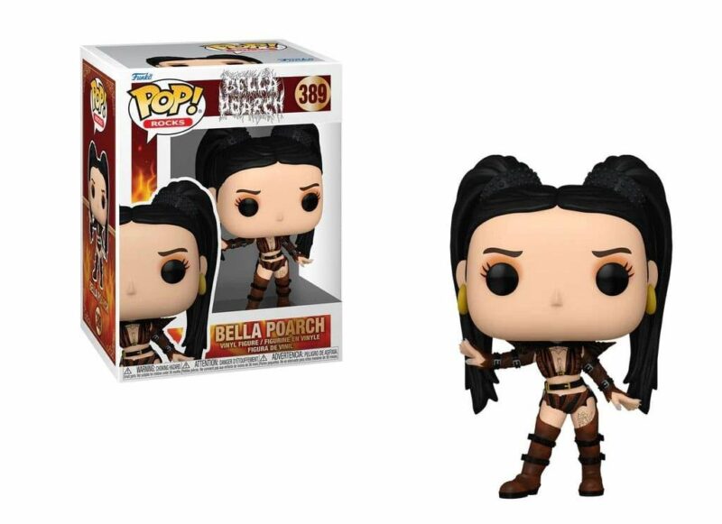 Bella Poarch POP! Rocks Vinyl Figure Bella Poarch(Inferno) 9 cm