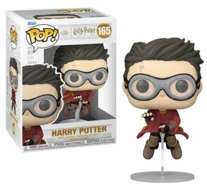 Harry Potter POP! Movies Vinyl Figure Harry w/Broom(Quidditch) 9 cm