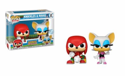 Sonic the Hedgehog POP! Games 2-pack Vinyl Figures Knuckles & Rouge Limited 9 cm