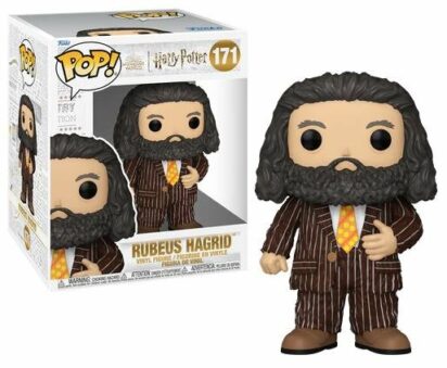 Harry Potter Super Sized Jumbo POP! Vinyl Figure Hagrid Animal Pelt Outfit 15 cm