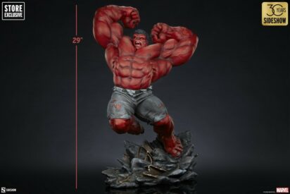 Marvel Premium Format Statue Red Hulk: Thunderbolt Ross 74 cm