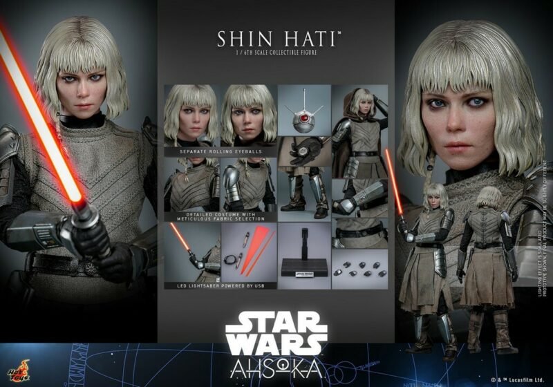 Star Wars: Ahsoka Action Figure 1/6 Shin Hati 28 cm - immagine 6