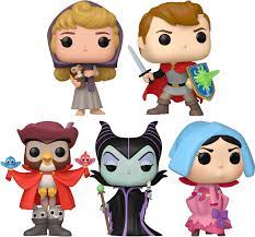 Disney Sleeping Beauty 65th Anniversary POP! Vinyl Once upon a Dream Bundle (Set di 5)