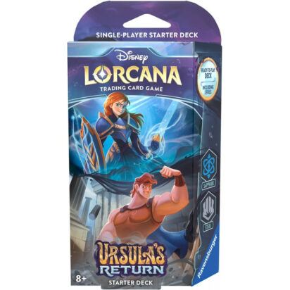 DISNEY LORCANA - URSULA'S RETURN - STARTER DECK - (LINGUA INGLESE)