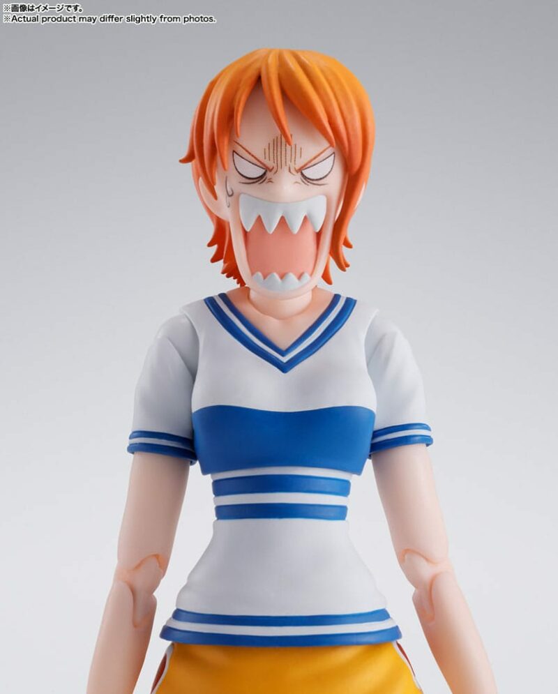 One Piece S.H. Figuarts Action Figure Nami Romance Dawn 14 cm - immagine 5