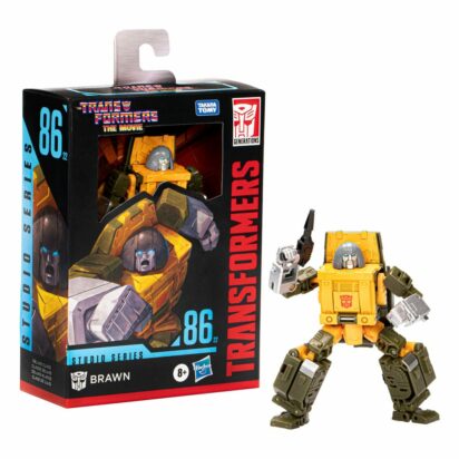 The Transformers: The Movie Generations Studio Series Deluxe Class Action Figure 86-22 Brawn 11 cm