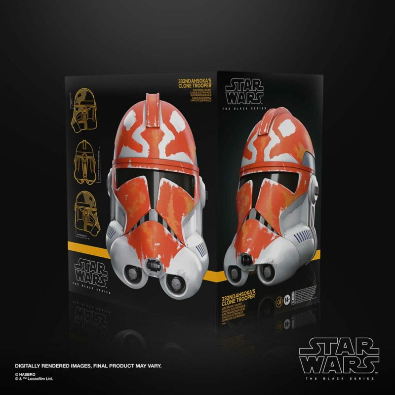 Star Wars: The Clone Wars Black Series Electronic Helmet 332nd Ahsoka's Clone Trooper