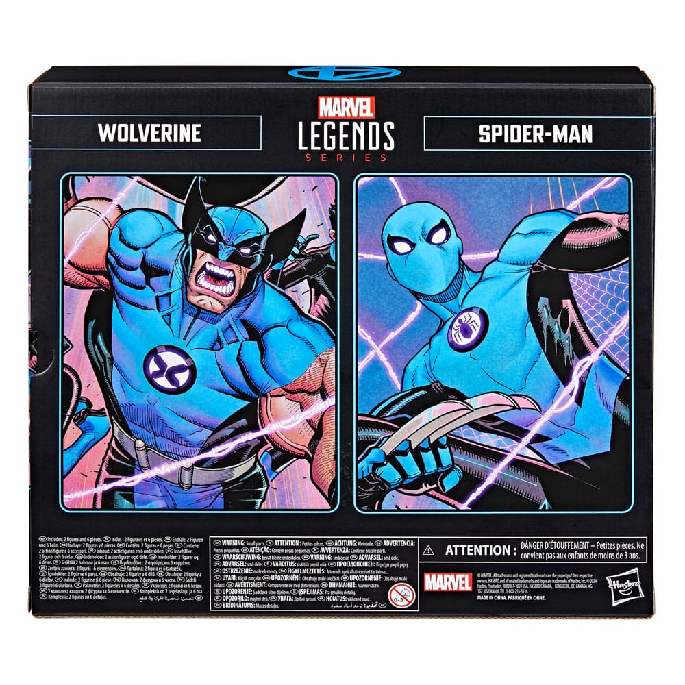Fantastic Four Marvel Legends Action Figure 2-Pack Wolverine & Spider-Man 15 cm - immagine 5