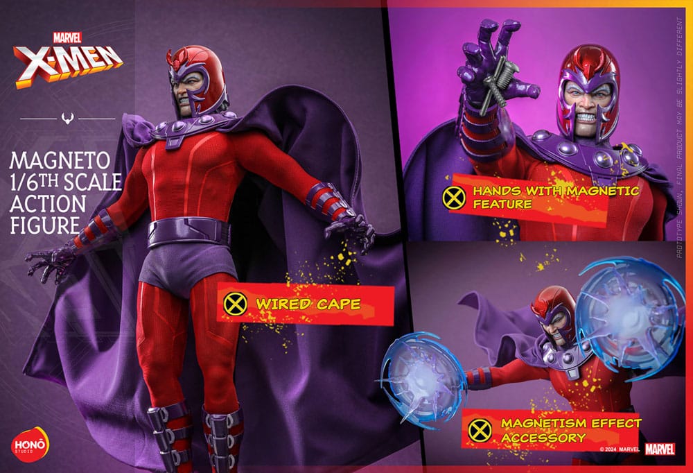 Marvel X-Men Action Figure 1/6 Magneto 28 cm - immagine 6